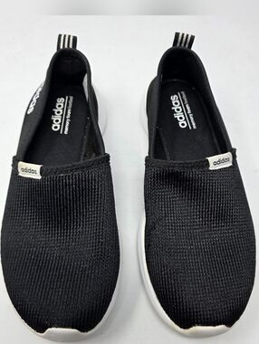 Adidas Womens Cloudfoam Lite Racer AW4083HW Black Running Shoes Sneakers Size 6